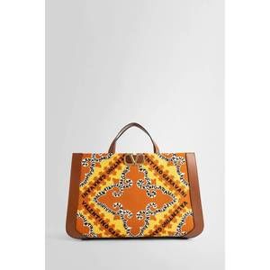 NEW VALENTINO GARAVANI women's vlogo bandana print tote in multi